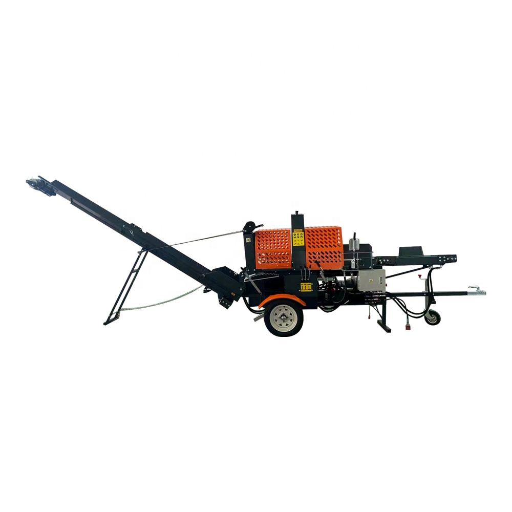 Gardening Tools In Store - CE認証取得済み20トン水平ログスプリッター、15HP高品質エンジン搭載、自動製材機付き