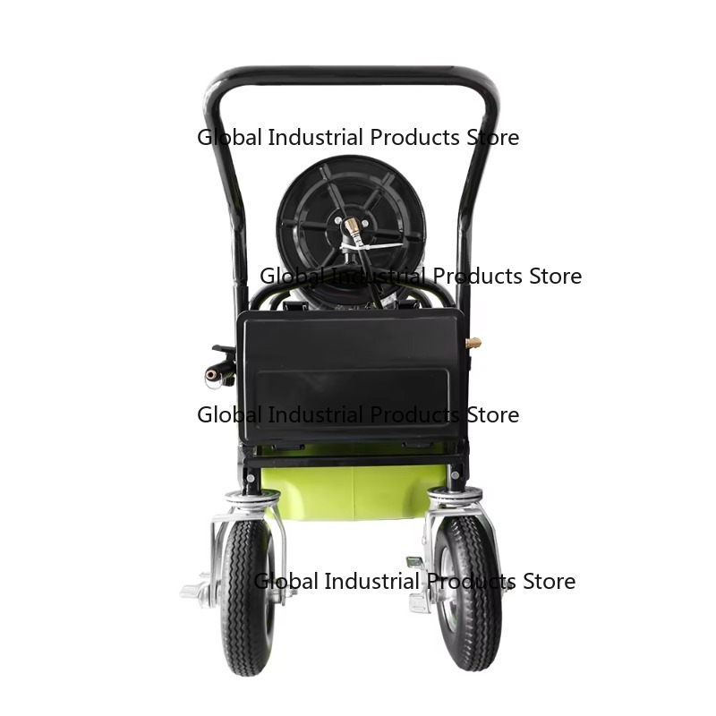 Gardening Tools Battery Powered - 60L電動ガーデン噴霧器カート、農薬ポンプ付きバッテリー駆動トロリー、農業用ホイール付きガーデンツール