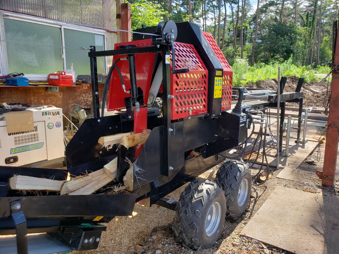 Gardening Tools In Store - YG高性能新型薪割り機 - 産業現場向け強化型パワーログスプリッター