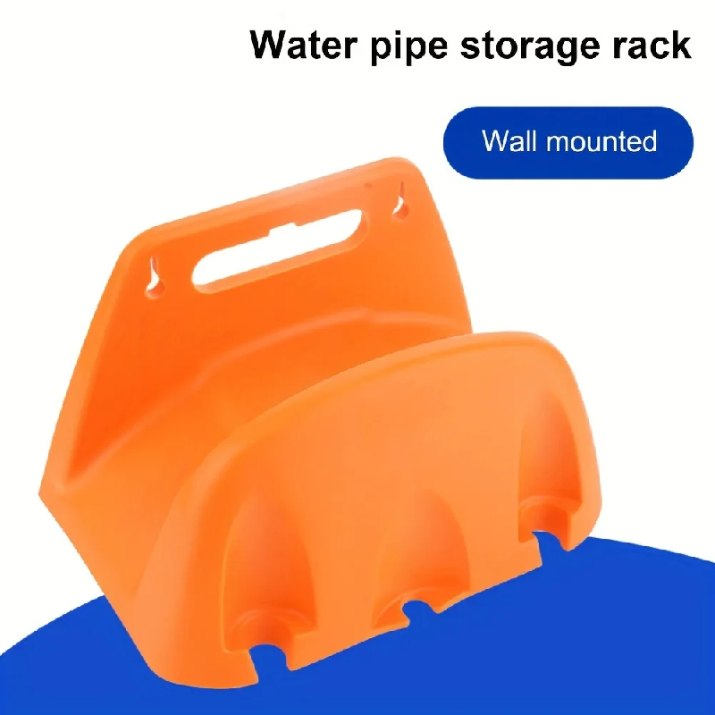 壁掛け式のガーデンホースラック。頑丈なプラスチック製で、屋外 - Gardening Tools In Store のレビューと価格