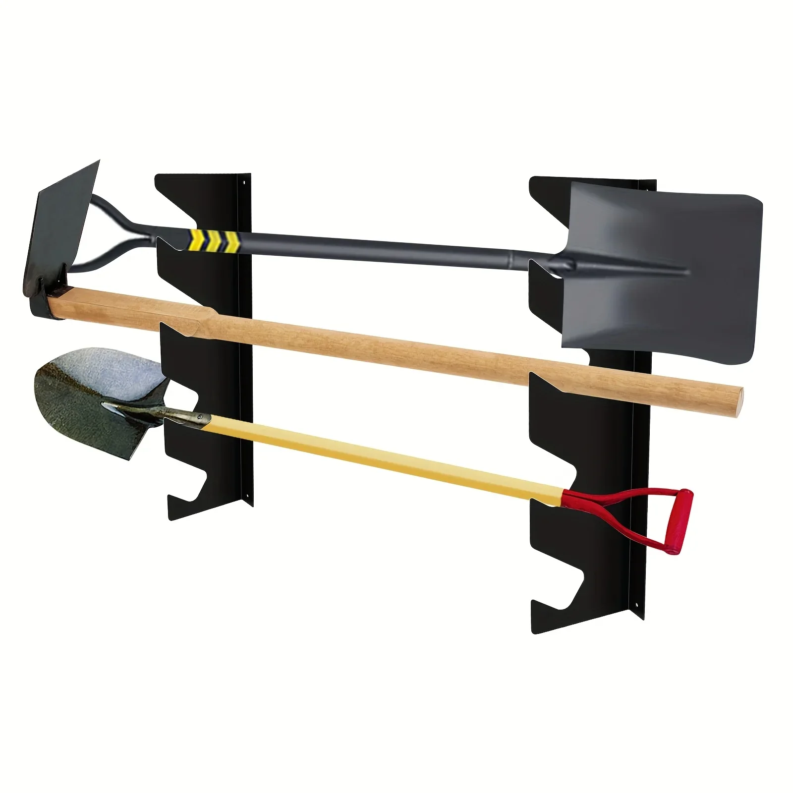 頑丈な金属製ガーデンツールホルダー、シャベルと熊手の収納付き - Gardening Tools Spade のレビューと価格