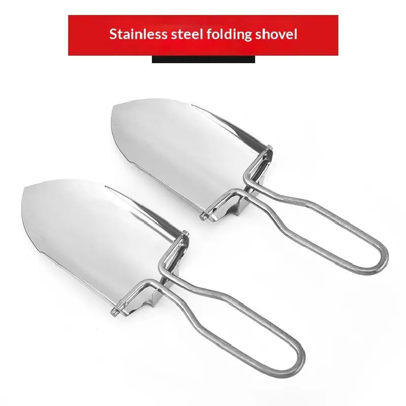 ステンレス鋼折りたたみシャベルスパード 2 個多目的園芸移植 - Gardening Tools Spade のレビューと価格