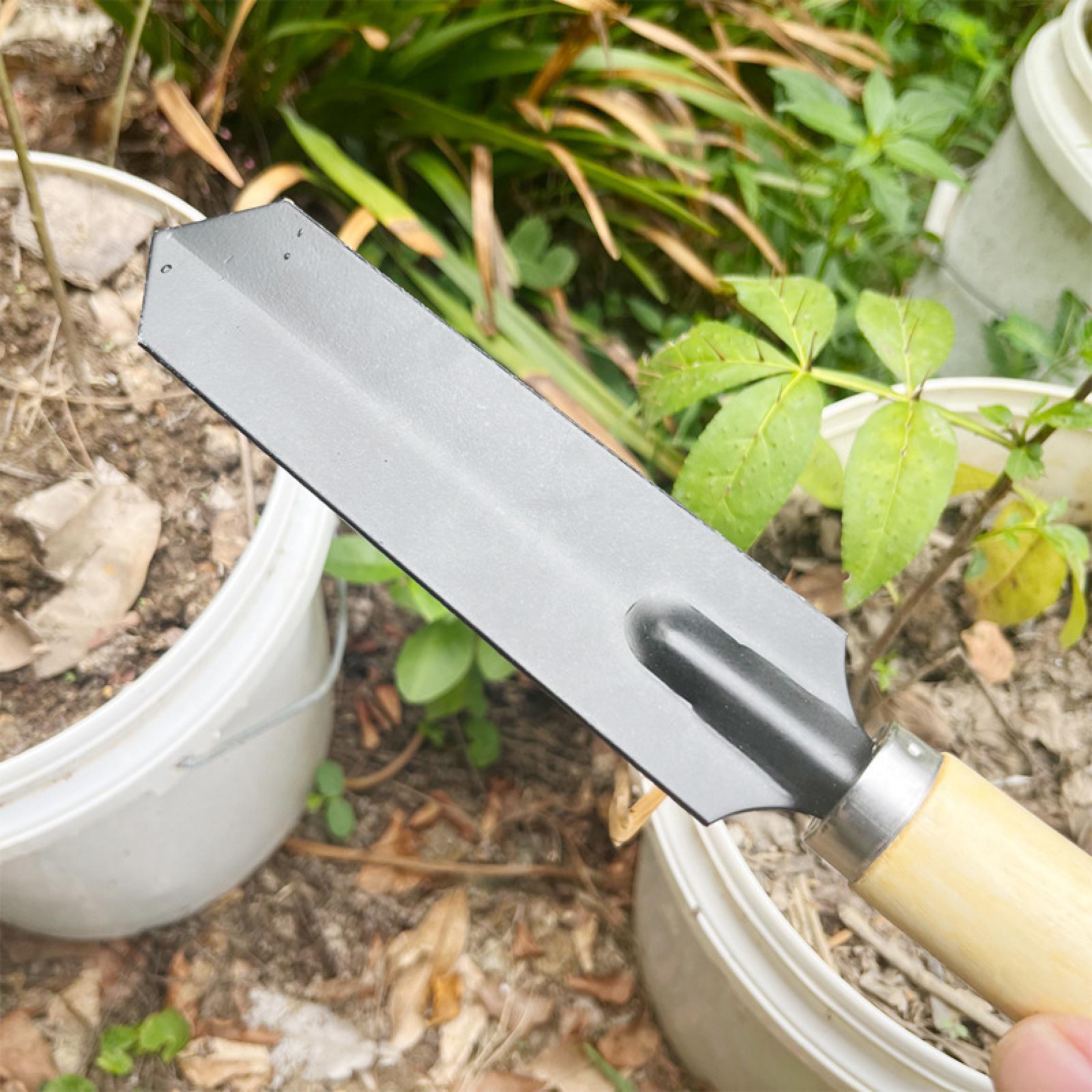 小型ガーデンスパデ掘削ツール木製ハンドル多機能ガーデニングツ - Gardening Tools Spade のレビューと価格
