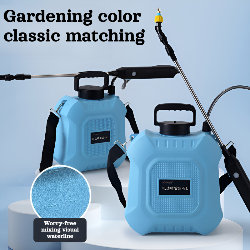 5L/8L USB充電式電動じょうろポータブル芝生と庭の水や - Gardening Tools Diy のレビューと価格