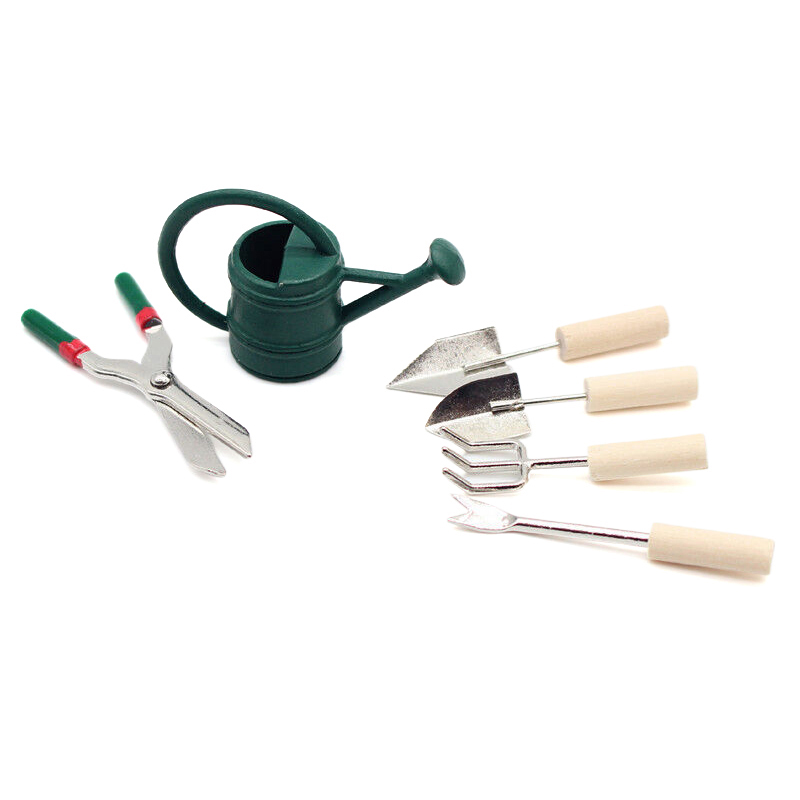1/12 ドールハウスシミュレーションじょうろスパデはさみセ - Gardening Tools Spade のレビューと価格