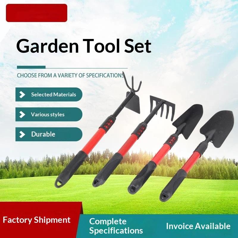 1個入りガーデニングスコップ、5本歯ハンドル付きガーデンホー - Gardening Tools Spade のレビューと価格