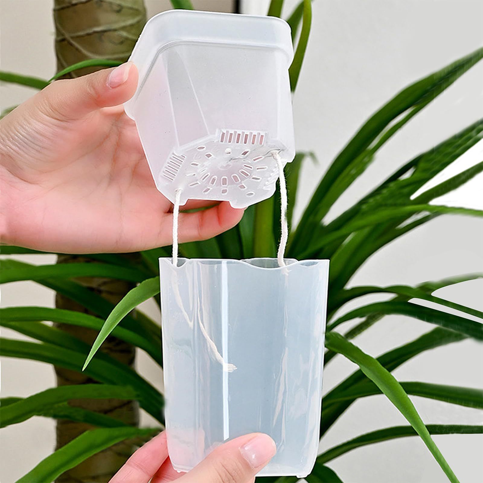 16/32個入り自動給水プランター – 水位計付き透明水耕栽 - Self-Watering Planter のレビューと価格