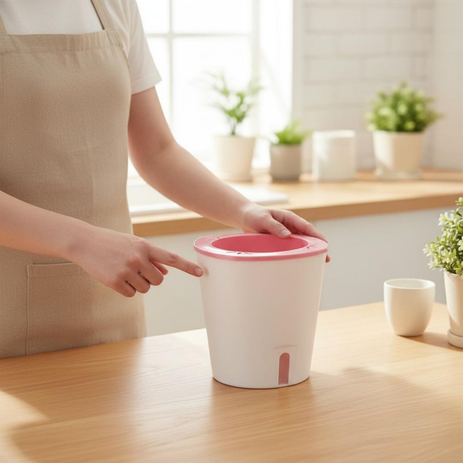 自動給水プランター 大型自動給水ポット 水貯蔵プランター 水 - Self-Watering Planter のレビューと価格