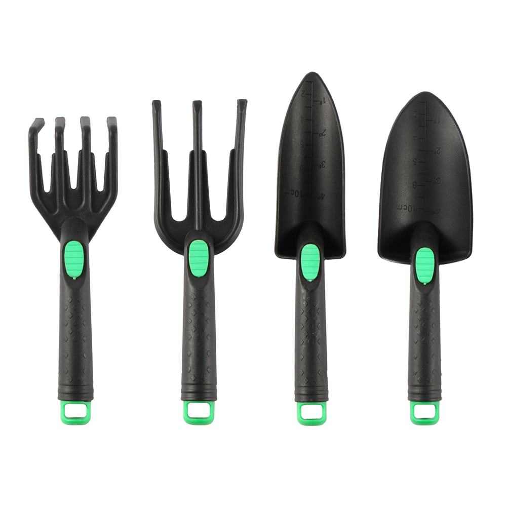 4個のガーデンシャベルツールセット 土壌を緩めるレーキチップ - Gardening Tools Spade のレビューと価格